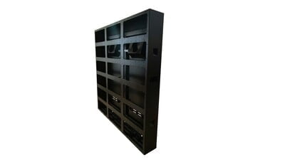 P5 Outdoor Enclosure - 6x4 = 24 led panels = About 51" L x 5" W x 39" H