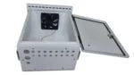 YPS Small Controller Enclosure - Compact Professional LED Display Controller Housing - About 13" x 9" x 5.5" (Similar size to Bud Box 32022) - Image 4