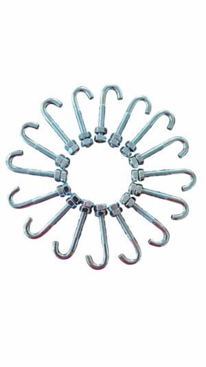 J-Bolts 1/4-20 x 2-5/16 - Pack of 16
