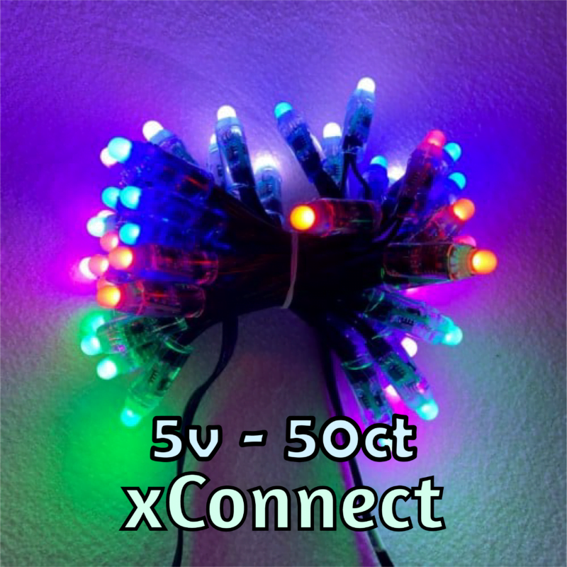 5v Bullet Pixels 50ct xConnect