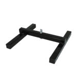 YPS H-Frame Ground Mount - Heavy-Duty Steel Lighting Stand & Prop Mount