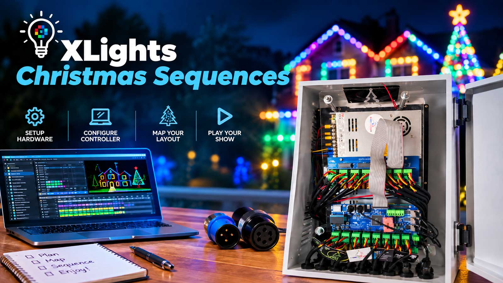 xLights Christmas Sequences: Find Free Ones, Map Them