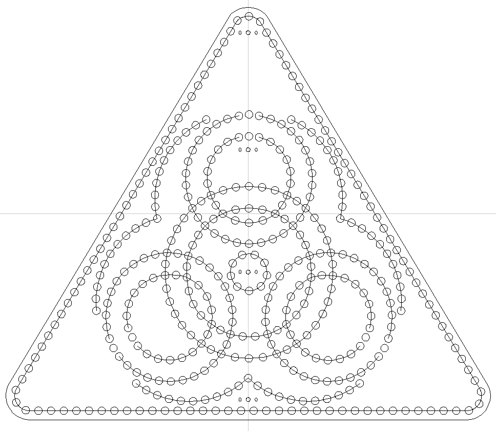 Biohazard Circles Sign Biohazard Circles Sign - Image 1