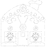 8' Gingerbread Houses - Image 4