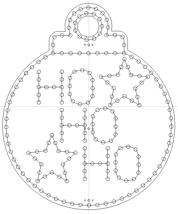 Ho Ho Ho Ornament Ornaments - Image 1