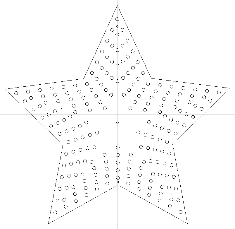 Mega Tree Star No Lines Mega Tree Star - Image 1