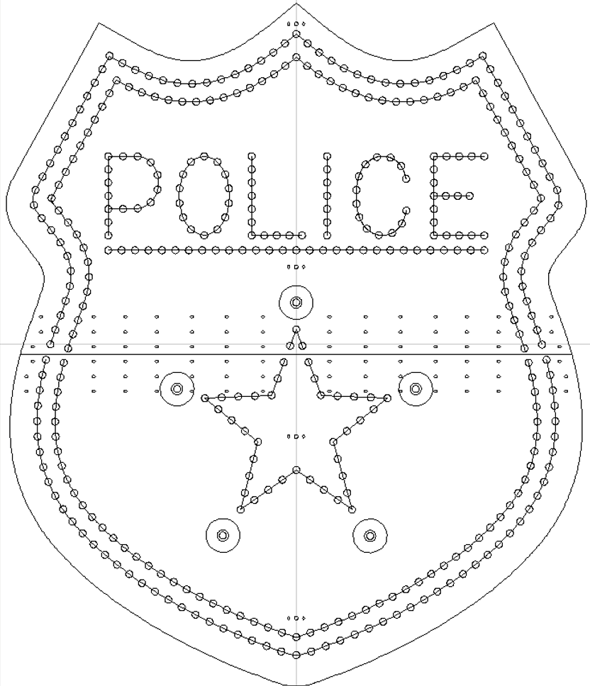 Police Badge Police Badge - Image 1